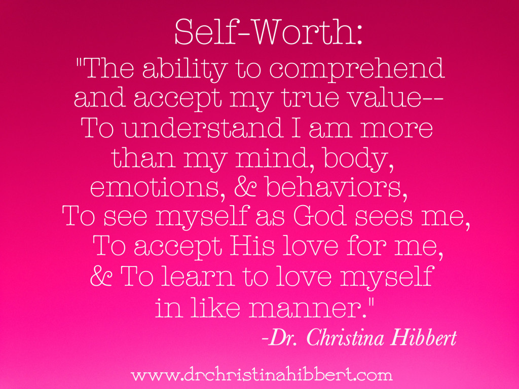 Understanding Self Worth If Self Esteem Is A Myth Then What Is The 