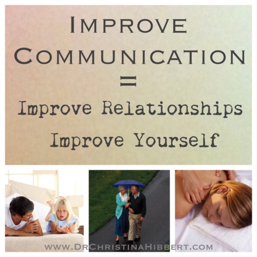 Improve Communication=Improve Relationships. Improve Yourself | Dr ...